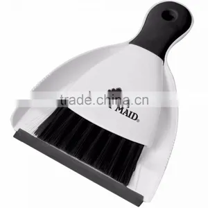 Clean-Up Brush & Dust Pan - Features Colored Bristles and Rubber Accents, Fits in Cabinets, Desk Drawers or in the Car thumbnail-3