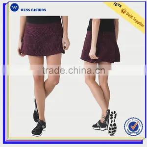 2016Fashion Cheap Sexy Running Tennis Skirt Women Badminton Wear Sportswear Tennis Skirt thumbnail-1