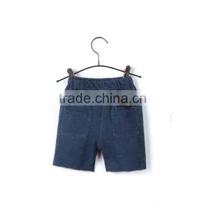 2017 Apparel Factory Summer Clothing New Model Jeans Pants Short Printed Jeans for Kid thumbnail-2