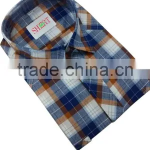 Linen Cotton Double Pockets Short Sleeve Men's Casual Shirts thumbnail-2