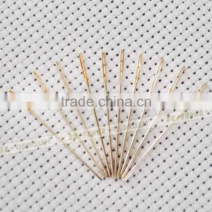 Hand Sewing Needles Circular for Cross Stitch Embroidery With Golden Eye thumbnail-1