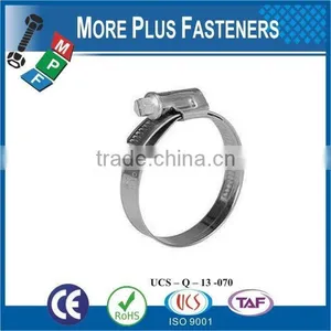 Made in Taiwan Stainless Steel German Type Hose Clamp Small Hose Clamps Accessories Hose Clamp thumbnail-5