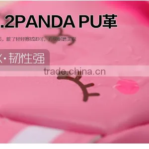 Wholesale Office & School Rabbit Panda Pencil Case Bag PVC PU Fabric Multifunction Animal Shape Pencil Bag thumbnail-5