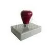Custom Rectangle Flash and Logo Rubber Pre Inked Stamps, Wedding Stamp, Notary Stamp thumbnail-1