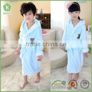 Environmental Super Soft Flannel Children Bathrobe thumbnail-4
