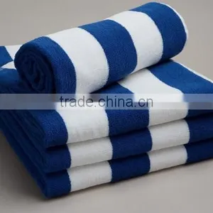 100% Combed Cotton Striped Bath Towels thumbnail-2
