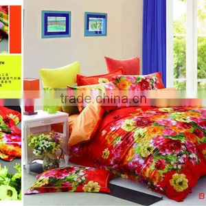 Microfiber Fleece Pigment Printed Bedding Set thumbnail-1