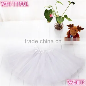 White Tutu Ruffles Tutu Skirt Newest Fluffy Skirt Wholesale Babay Skirt thumbnail-1