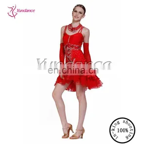 Latin Dress Professional Belly Dance Costume L-1365 thumbnail-5