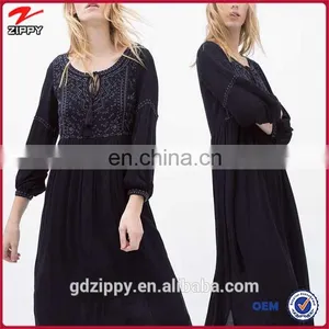 China Online Shopping Clothese Turkish Long Dress Women Dresses thumbnail-1