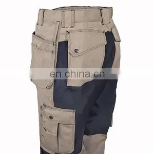 100% Cotton Mens Cargo Pants With Side Pockets/pants Men Casual Pants Overalls Fashion Bags Cargo Pants/2016 Hot Sale thumbnail-3
