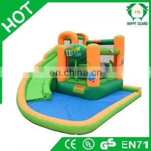 HI Lake Inflatables Water Games For Adults / Bouncia Aquapark Inflatable Water Park Equipment Price thumbnail-3