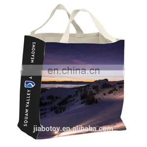 High Quality Non Woven Cloth Shopping Bag and no Woven WPP Bag Custom Design Logo American Printed Landscape thumbnail-2