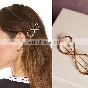 2017 Hot Selling Hair Accessories, Fashion Girl Hair Pins, Gold Metal Hair Pins thumbnail-1