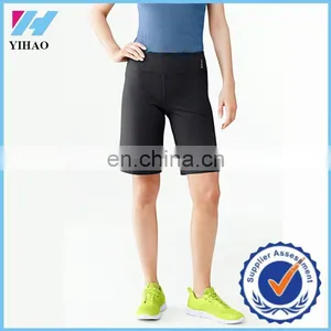 Yihao Trade Assurance Women's Relaxed Sportswear With Pocket Black Shorts thumbnail-1