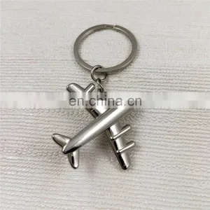 Customized 3D Airplane Metal Keychains thumbnail-2