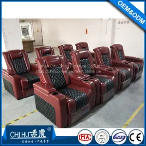Electric Recliner Home Theatre Sofa thumbnail-1