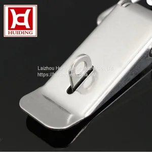 Stainless Steel Box Spring Loaded Toggle Latch Chest Trunk Latch Catches Hasps thumbnail-3