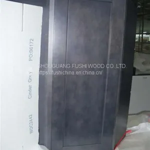 Good Quality Solid Wood Kitchen Cabinet W2440 Wall Cabinet for Sale thumbnail-3