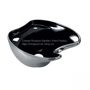 2019 New Design Ceramic Hair Salon Shampoo Chairs Wash Basin thumbnail-1