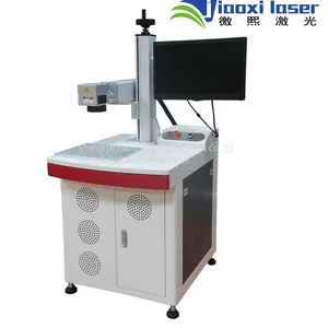Jiaoxi 30W Desktop Fiber Laser Marking Machine for Permanent Marking on Metal thumbnail-2