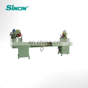 Factory Price Double Head Cutting PVC Window Frame Machine thumbnail-1
