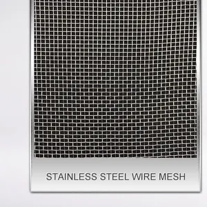 201 & 304 & 316 4 Mesh Construction Stainless Steel Wire Mesh thumbnail-2