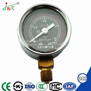 40mm Ordinary Pressure Gauge With Black Case With Good Quality thumbnail-4