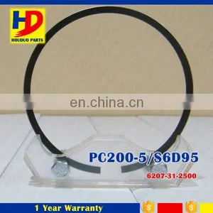 Excavator PC200-5 Diesel Engine 6D95 Piston Ring 6207-31-2500 S6D95 thumbnail-2