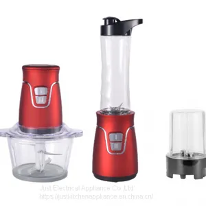 300W 3-in-1 Hot Food Processor Double Speed Electrical Blender Juicer Grain Grinder and Meat Grinder thumbnail-1