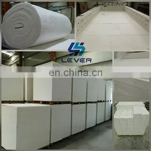 Heat Resistant Insulation Material Ceramic Fiber Board for Glass Tempering Furnace 50mm Thickness thumbnail-2