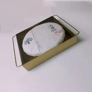Brass Handle Tea Tray, Special for 357/400g Tea Cake, Support Customized Size thumbnail-4