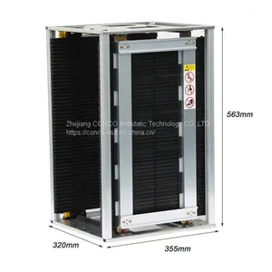 SMT Esd Pcb Magazine Rack For Pcb Loader 460*400*563 thumbnail-5