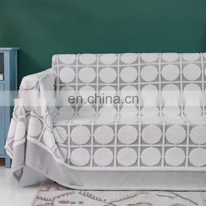 Riches Base Home Decoration Accessories 100% Polyester Plush Multiple Seats Sofa Cover Couch Protector thumbnail-5