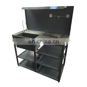 Lower Price Custom Size Work Bench Work Table With Cleaning Trough thumbnail-1