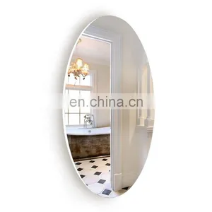Deco Wall Small Semi Transparent Beveled Edge Mirror Glass thumbnail-5