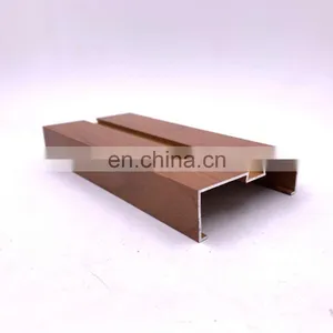 Shengxin Aluminium Frame Wall Glass Partition Aluminium Frame With Wood Texture Aluminum Extrusion Handrail thumbnail-4