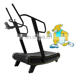 With Front Transport Curved Treadmill With Resistance Commercial Manual Treadmill Running Treadmill Running Machine Price thumbnail-1