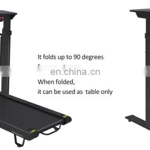 High End Ergonomic Treadmill Underdesk Stand up Lift Table With Noiseless Motor Desk Treadmill Walking Machine Price thumbnail-2