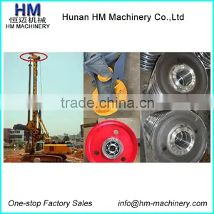 Sheave, Rope Roller, Mast Head Main Winch Rope Pulley For Bauer Drilling Rigs BG28 BG40 BG236 BG25 thumbnail-1