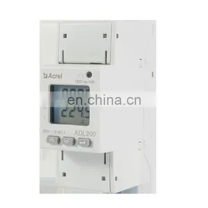 Din-rail Single Phase Power Meter Digital Display Low Voltage Energy Meter Acrel ADL200 RS485 MODBUS-RTU Electricity Meter thumbnail-1