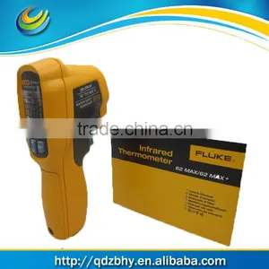 Fluke 62 MAX Handheld Dual Laser IR Infrared Thermometer Gun -30 to 650 thumbnail-1