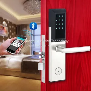 HF-BP01 Bluetooth/WIFI Password Hotel/ Apartment Central Management Door Lock thumbnail-2