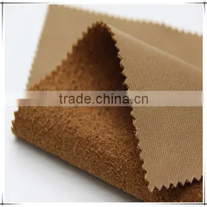 100%Polyester Pu Coating Fabric Nylon Flock Powder thumbnail-1