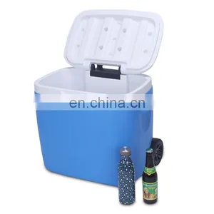 Portable Modern Camping Trolley Hiking Portable Beer Plastic Vaccine Cooler Drinks Camping Cooler Box With Wheels thumbnail-2