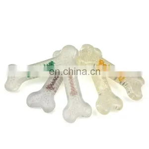 Dog Bone With 5 Flavors Grind Teeth Bone Toy,peanut Butter Spreadable and Durable Toy thumbnail-1