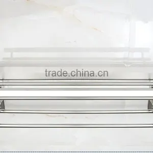 Wesda Stainless Steel and Alloy Bathroom Towel Shelf & Clothes Shelf 090 thumbnail-4