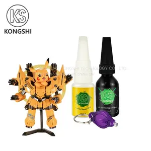 Hot Sales High Quality UV Glue Strong Metal Crystal Glass Wood Ceramic Transparent Glue and Universal Quick Drying Glue Set thumbnail-2