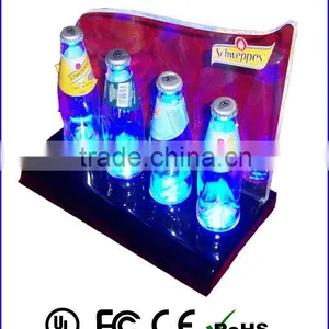Perfect Acrylic Led Bottle Display Bottle Stand for Advertisement Promotional thumbnail-1