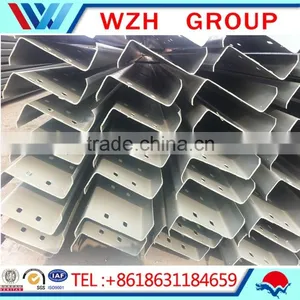Q235 Galvanized Z Channel Purlin for Steel Structure thumbnail-1